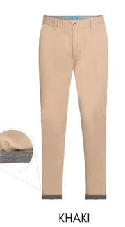 Chinos Cotton Stretch, Khaki