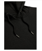 Organic Cotton Hoodie, Black 1028