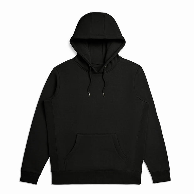 Organic Cotton Hoodie, Black 1028