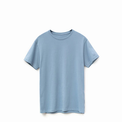 Supima Cotton Tee,  Dusk Blue 1026