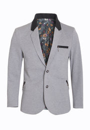 Men's Gray Fashion Blazer 