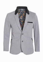 Men's Gray Fashion Blazer 