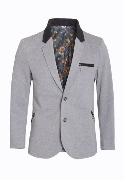 Men's Gray Fashion Blazer 