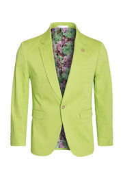 Apple Cotton-Stretch Fashion Blazer