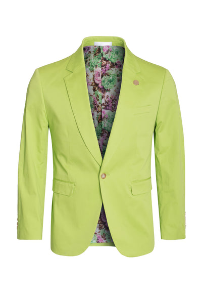 Apple Cotton-Stretch Fashion Blazer