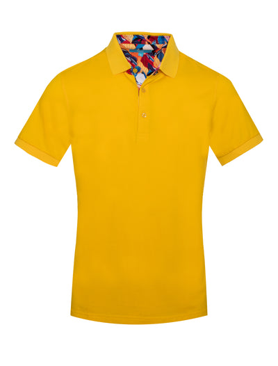 Polo stretch Cotton in Canary