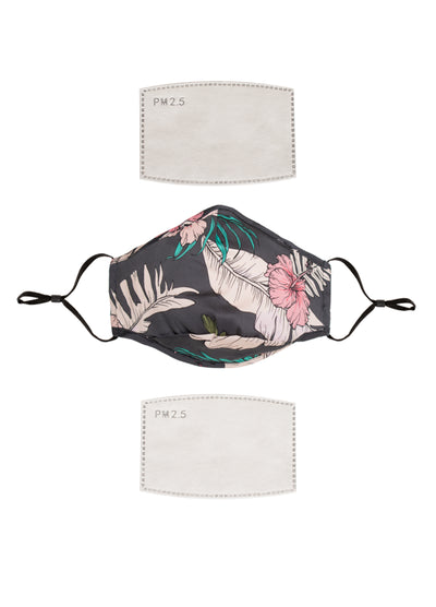 Pink Hibiscus Face Mask 3047M