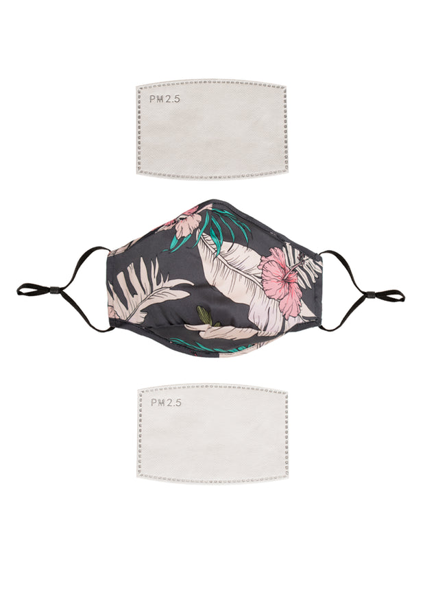 Pink Hibiscus Face Mask 3047M