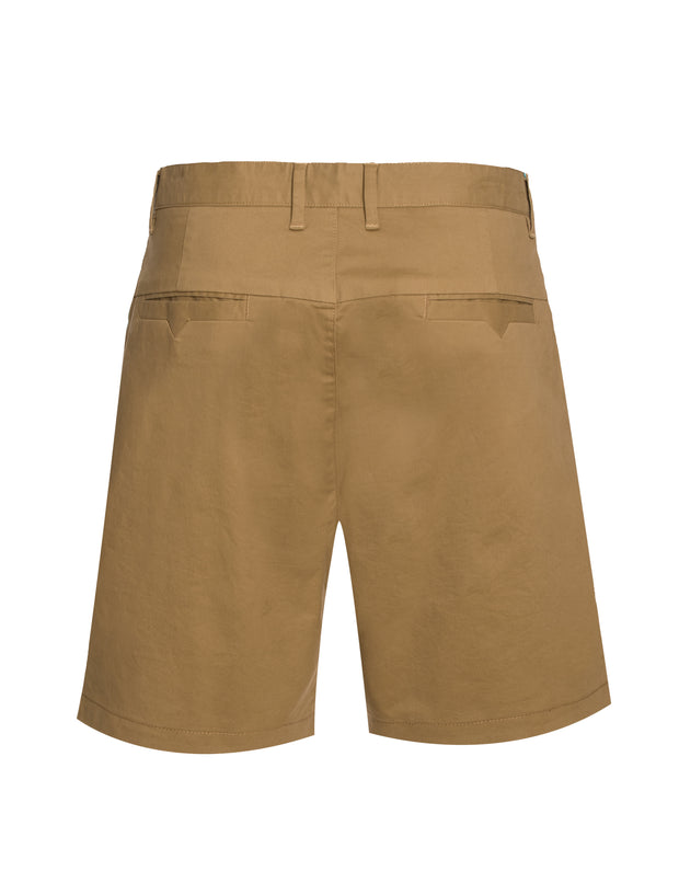 Men's cotton stretch Chino Shorts,  Cappuccino 5100