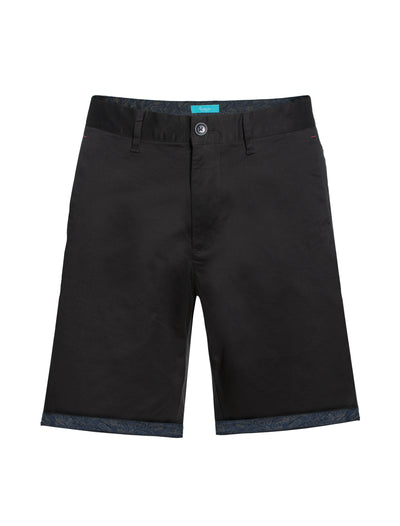 Chino Shorts in  Black