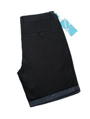 Chino Shorts in  Black