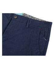 Men's cotton stretch Chino Shorts, Navy 5100