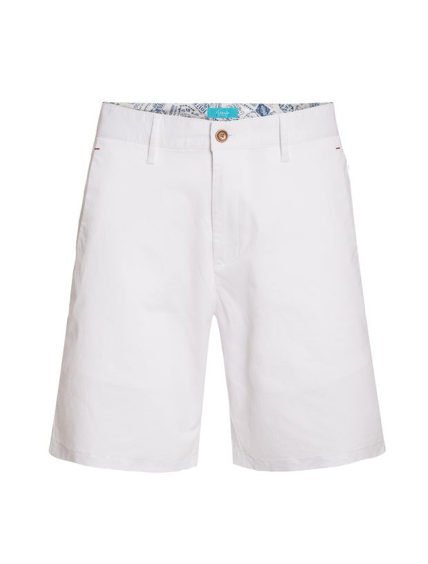 Men's Chino Shorts, Snow 5100