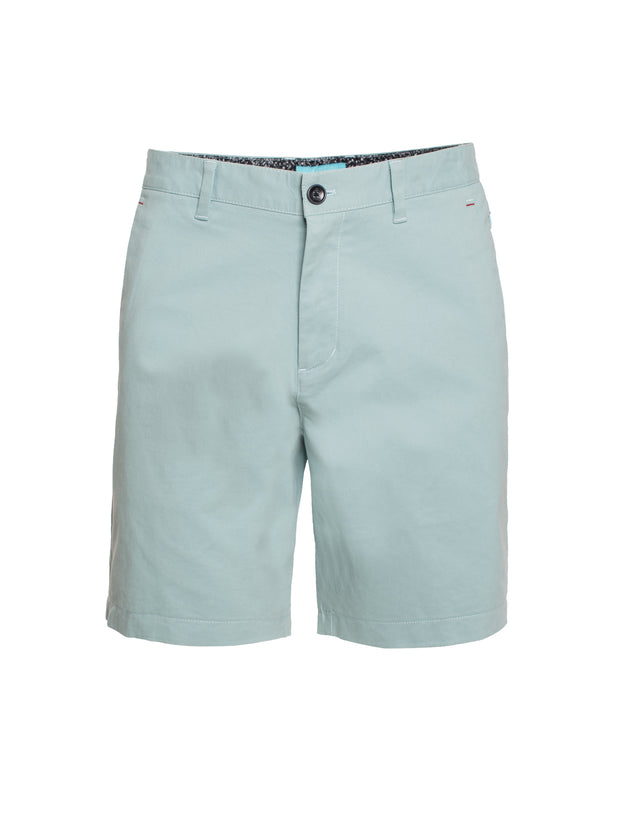 Men's  Chino Shorts, Aqua Sky  5100