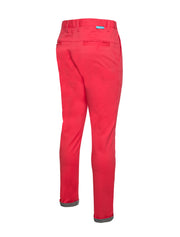 Chinos Cotton Stretch in Coral