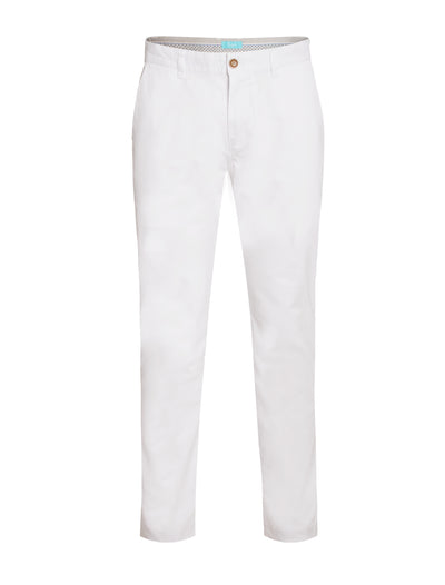 Chinos Cotton Stretch in Snow White