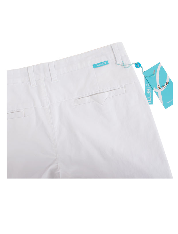 Chinos Cotton Stretch in Snow White