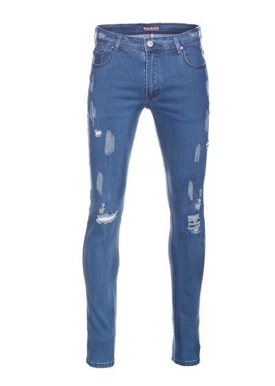 Men's Wash Blue Skinny Jeans