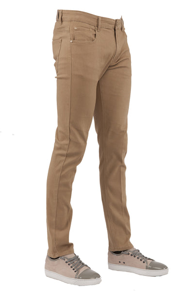 Men's Khaki Skinny-Stretch Jean