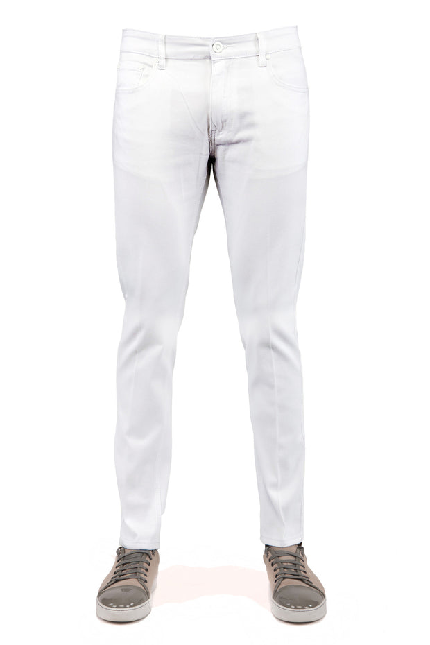 Men's Skinny-Stretch Jean, White 714