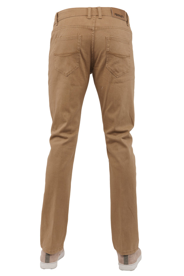 Compact cotton twill pants in beige - Marni | Mytheresa