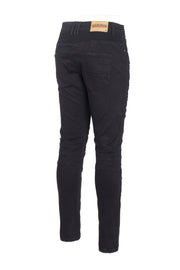 Jet Black Moto Jeans (7550)