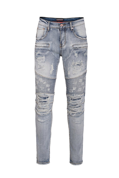 Men's Moto Trash Jeans 