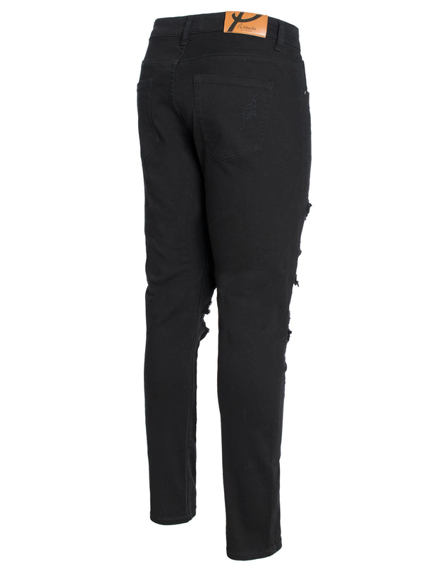 PX Denim Jean with Crystal Patchs