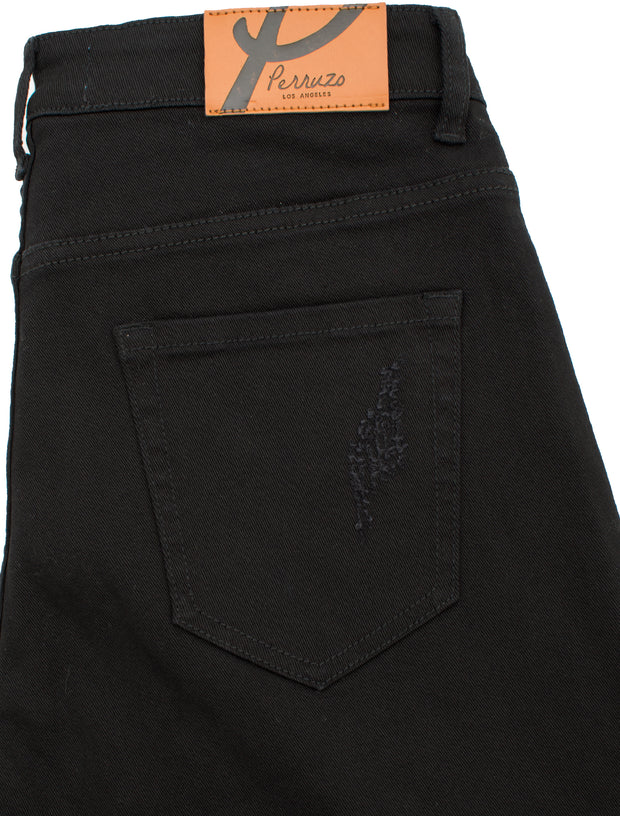 PX Denim Jean with Crystal Patchs