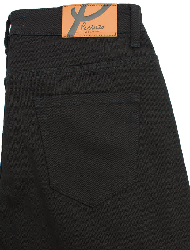 PX Denim, multicolor Quilted knee Patch