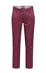 Men's Burgundy Premium Pants