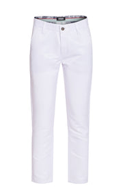 Men's White Premium Pants