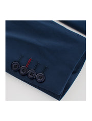 Men's Cotton-Stretch Fashion Blazer Navy 9010