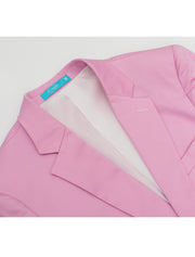 Men's Cotton-Stretch Fashion Blazer, Pink 9010