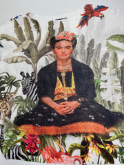 Women's Stylish knit Top W1003 Frida Kahlo